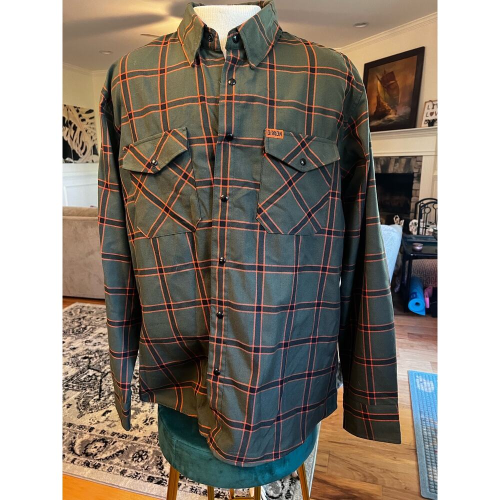 DIXXON long sleeve flannel  the siege 2X